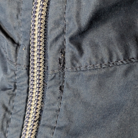 Vintage Y2K Nike 2000's Full Zip Windbreaker Jacket Mens Size XL Navy Blue A041 - Picture 10 of 16